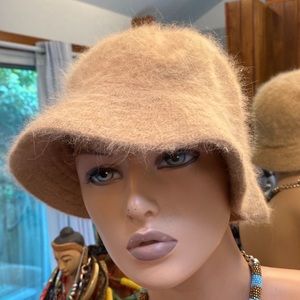 Angora hat one size